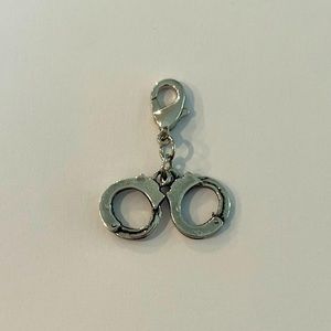 Handcuffs Purse Charm or Zipper Pull